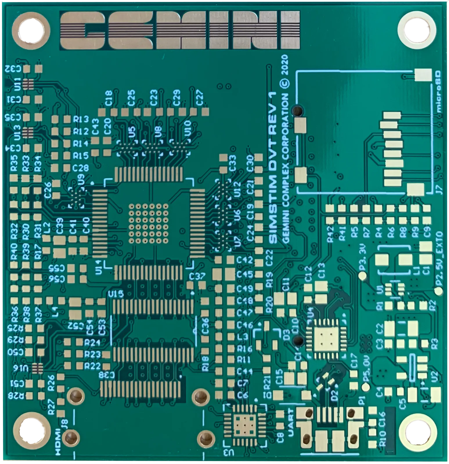 The Simstim DVT Rev 1 expansion module